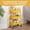 Yellow, variant on Makeup Cart, Movable Rolling Organizer Cart,3 Tier Metal Utility Cart, Aristocratic Blue
