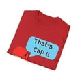 thumbnail image 4 of That's Cap Happy Hamster Unisex Softstyle T-Shirt, 4 of 6