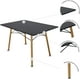 thumbnail image 4 of Mesa Estilo Eames Comedor Negro Rectangular MUNDO IN Hogar, 4 of 7