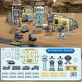 thumbnail image 6 of 28 PCS Military Base Toys Set Including Army Vehicles, Aircraft, Tanks, Army Men Action Figures, Watchtower and Military Combat Toys for Kids, 6 of 7