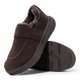 thumbnail image 2 of Zapatillas FitVille de ajuste ancho para hombre, zapatos de casa de felpa antideslizantes, correas ajustables, zapatillas de invierno para interiores y exteriores con soporte para arco, 2 of 5