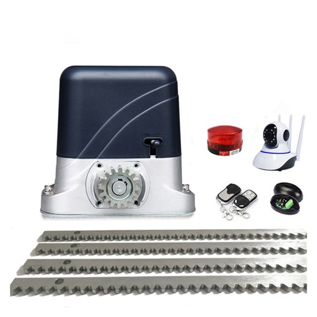 1400lbs 600KG Automatic Sliding Gate Opener Motor With Remote Control Place An Order And Send 1 Masks ,Easy to Install