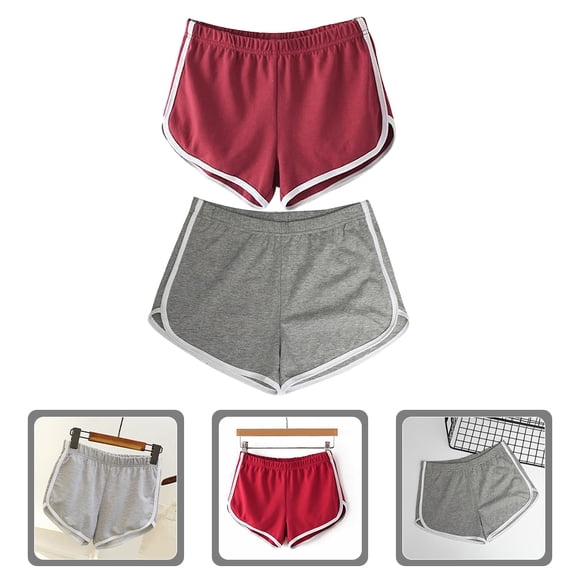 BESTYASH 2Ud Shorts Deportivos Para Mujer En Transpirable Y Cómoda Para Yoga Correr Y Gimnasio