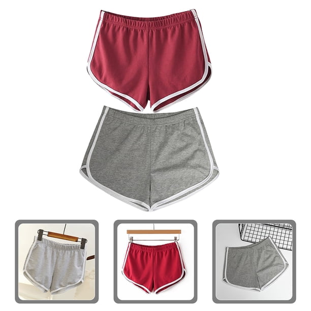 BESTYASH 2Ud Shorts Deportivos Para Mujer En Transpirable Y Cómoda Para Yoga Correr Y Gimnasio