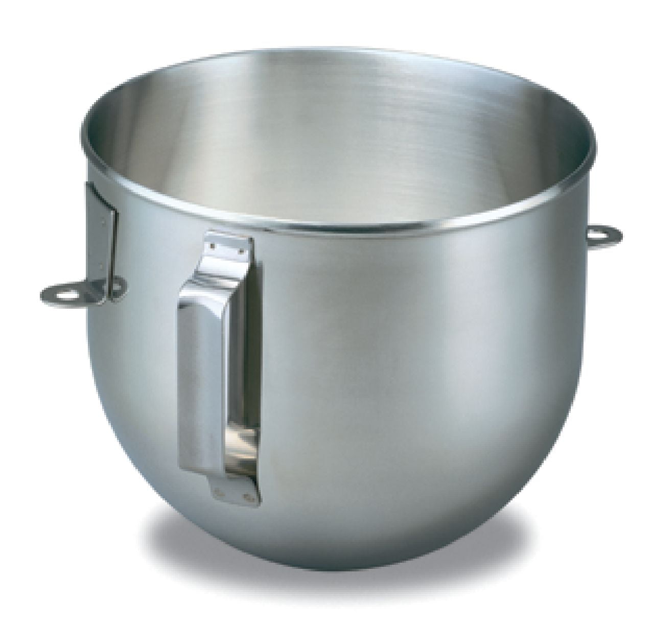 KitchenAid K5ASB Brushed Stainless Steel 5 Quart Mixing Bowl with Stainless Steel Mixing Bowl With Handle