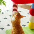 thumbnail image 3 of Fairela Colorful U-Shaped Cat Climbing Tower with Scratching Posts & Plush Perch – Interactive Cat Tree for Kittens & Adult Cats, 3 of 9