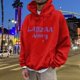 thumbnail image 3 of MHFRRA Sudadera con Capucha Estampada y Elegante para Uso Informal, Cómoda y Versátil para El Día A Día Rojo, 3 of 5