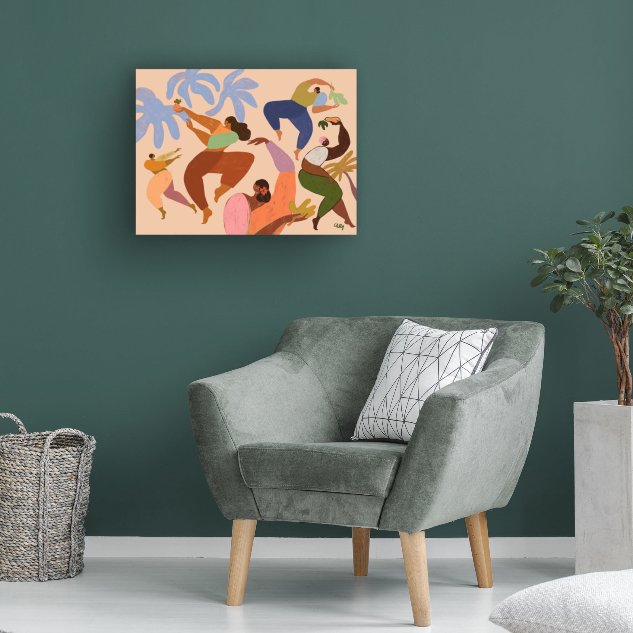 Trademark Fine Art Arty Guava Dance Dance Canvas Wall Art
