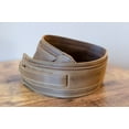 thumbnail image 3 of Taylor 4110-30 Wings Distressed Leather 3 in. Guitar Strap - Dark Brown, 3 of 9