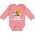 thumbnail image 3 of Inktastic Future Computer Programmer Boys Long Sleeve Baby Bodysuit, 3 of 5