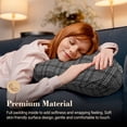 thumbnail image 5 of CuPiLo Back Massager for Pain Relief, Fathers Day Dad Gifts for Men,  Cordless 120min Neck and Back Massager, Plush Skin-Friendly Kneading Massage Pillow for Full Body Relaxation, 5 of 9