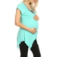 thumbnail image 3 of White Mark Women's Maternity Myla Embellished Tunic Top, 3 of 5