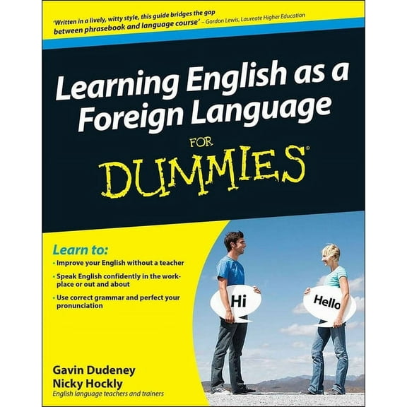 For Dummies Learning English as a Foreign Language For Dummies, (Paperback)