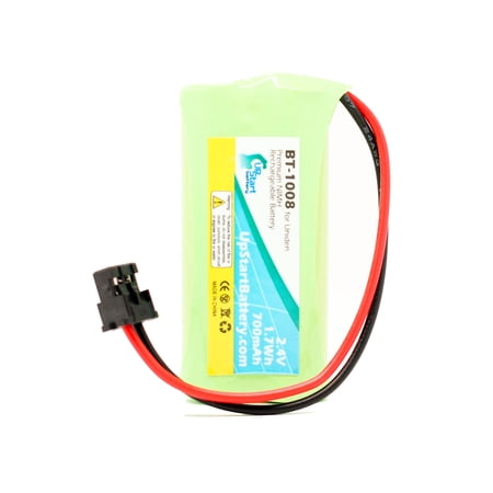 Compatible Uniden DWX-207 Battery - Compatible for Uniden Cordless Phone Battery (700mAh, 2.4V, NI-MH)