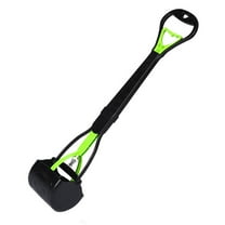 BYNNIX Long Handle Pet Pooper Pick Up Disposal System Jaw Clamp Pet Supplies 70cm Poop Scooper for Grass, Dirt, Gravel Pick Up