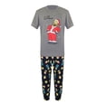 thumbnail image 1 of Pijama The Simpsons para Hombre, Familias Navideñas Multicolor Talla CH, 2 Piezas, 1 of 4