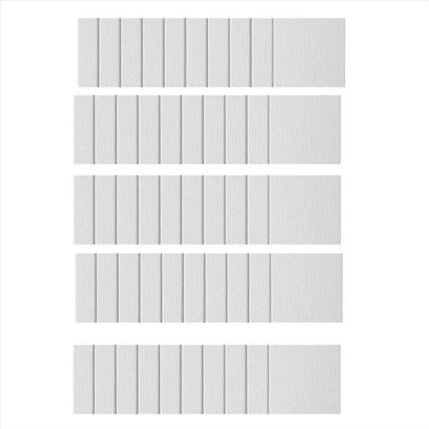 50 Paneles de Lona de Pintura MagnéTica de 3X3 Pulgadas, Tableros de Lona MagnéTicos, Lienzos MagnéTicos para Pintar Arte de Azulejos