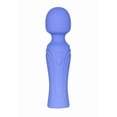 thumbnail image 1 of Swan Mini Wand Rechargeable Silicone Personal Massage Wand, Purple, 1 of 5