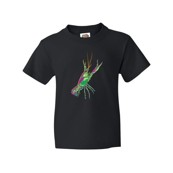 Inktastic Mardi Gras Crayfish Artsy Youth T-Shirt