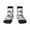 2 Black-1, variant on Cool Chicken Pattern Quarter Crew Socks,Toe Seamed Ankle Socks,Cotton Cushioned Breathable Athletic Crew Sports Socks