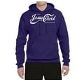 thumbnail image 2 of Enjoy Jesus Christ and Thou Shalt Never Thirst Coke Parody | Mens Inspirational/Christian Hooded Sweatshirt Graphic Hoodie, Purple, Medium, 2 of 3