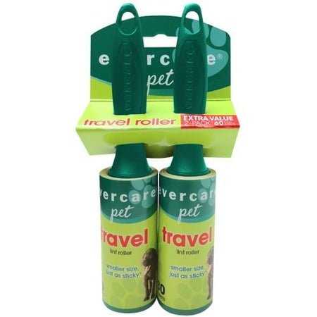 Evercare Travel Pet Lint Rollers, 2 count