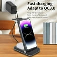 thumbnail image 4 of XGFHYJEH Charging Station, Wireless Charging Station, Charging Station for Multiple Devices, Wireless Charging, 15W 3 in 1 Charging Station, Wireless Charge, for Android, Iphone, Apple, Samsung, Ipad, 4 of 6