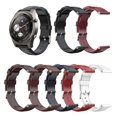thumbnail image 4 of EIGTHTAIL 1pc Leather Watch Strap Unisex Wrist Strap Watch Replacing Band Adjustable Watchstrap Compatible for Fossil Gen 4 Coffee 22mm, 4 of 7