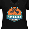 thumbnail image 4 of Inktastic Sayulita Mexico Vacation Souvenir Women's Plus Size V-Neck T-Shirt, 4 of 5