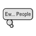 thumbnail image 1 of Dialog Minimalist Design Versatile Commuting English Phrase Brooch Cartoon Letter Brooch Pin for Clothes Brooch for Crafts Bow Jewelry for Women Leopard Brooch Moth Brooch Blank Pin Rhinestone Button, 1 of 4