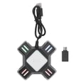 thumbnail image 1 of Convertidor de ratón y teclado USB para PS4, 100mA, 5V, adaptador de consola con cable totalmente Compatible, 1 of 5