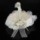 thumbnail image 5 of Cesta de boda decorativa, romántica cesta de encaje para niña de las flores, cesta de flores para boda, ultrasensible, 5 of 12