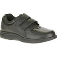 thumbnail image 1 of Women's Hush Puppies Power Walker II Two Strap Sneaker Black Leather 12 EW, 1 of 6