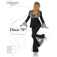 thumbnail image 3 of Underwraps Disco 70s Dancing Diva Women's Halloween Fancy-Dress Costume for Adult, L, 3 of 4