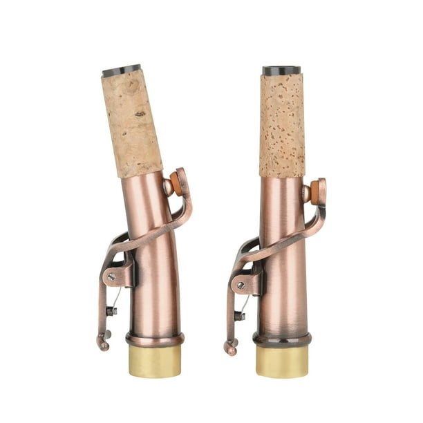 Accesorios para instrumentos Cuello de saxofón Conector de 16,7 mm de diámetro Latón verde lacado Saxofón Curva y cuello recto Piezas de saxofón Accesorios para saxo soprano Irfora Accesorios para instrumentos