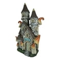 thumbnail image 6 of Fairy Garden LED Light Up Castle Stone House With Tall Tower Roofs Figurine, 6 of 9