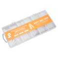 thumbnail image 4 of Oubit Clear Nail Tips,240pcs Nail Pieces Clear Clear False Nails Nail Tips High Capacity, 4 of 9