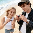 thumbnail image 3 of Mini Thumb Camera Keychain, Retro Pocket Sized Camera Accessory, Portable Vintage Keychain Cam with 1080p Video, Waterproof Shockproof for Everyday Carry, 3 of 6