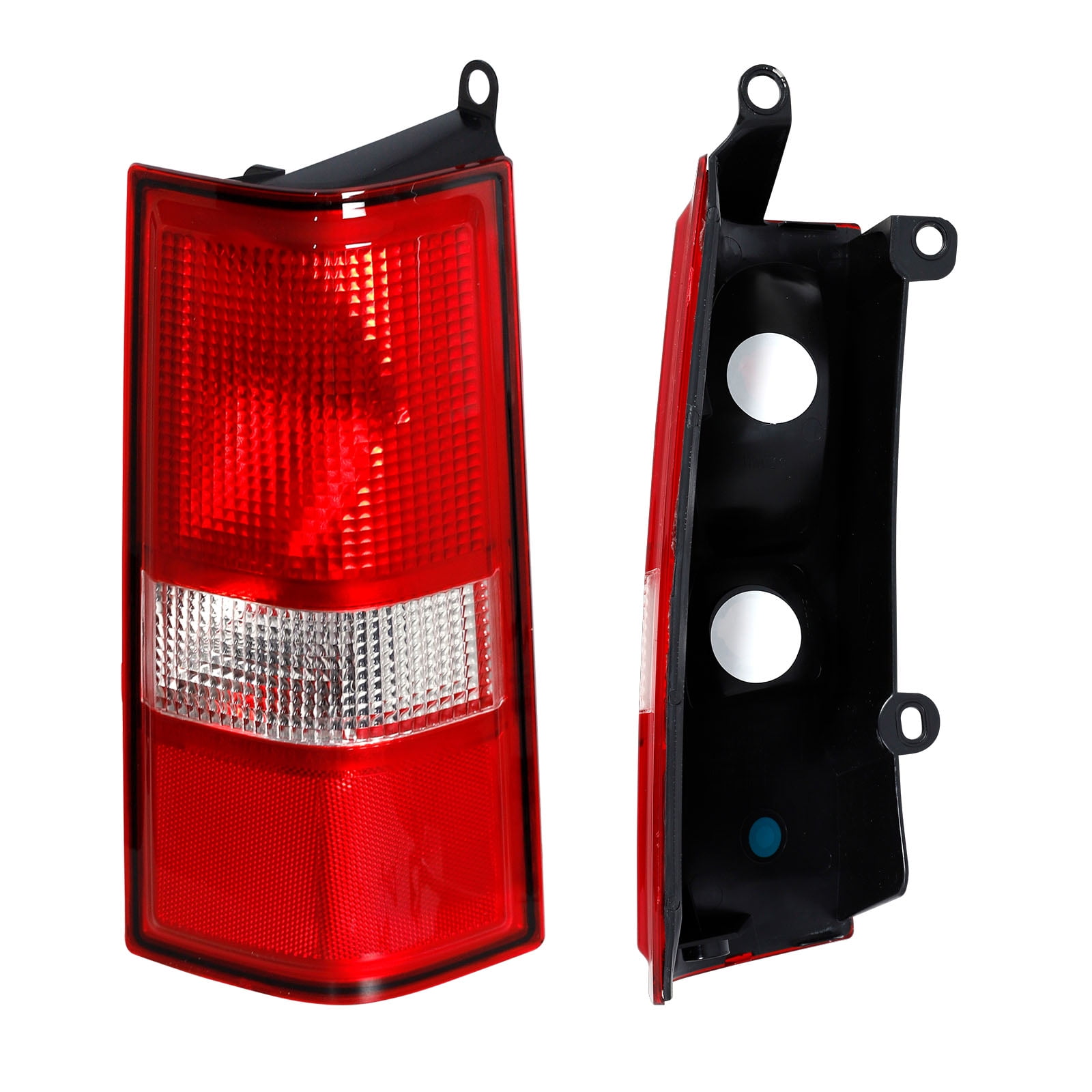 Pair Tail Light Halogen For 2003-22 2023 Chevy Express/GMC Savana Lamp Assembly