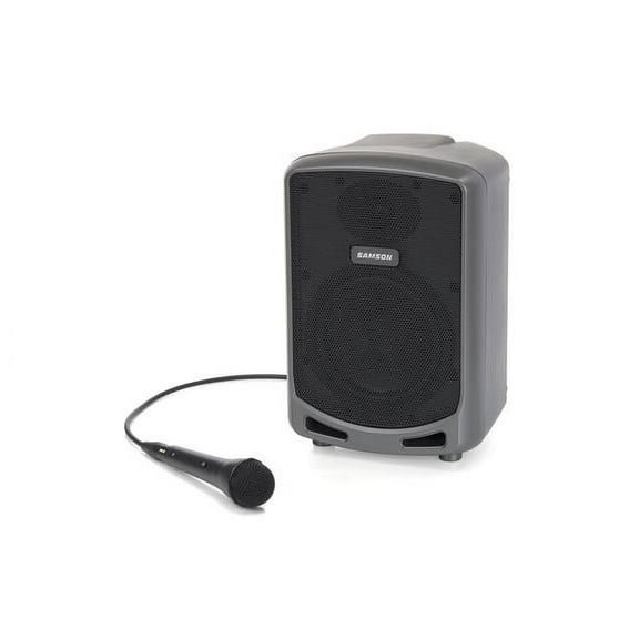 Samson Expedition Express Rechargeable Bluetooth 2-Way Portable Speaker System, 3-CH Mixer