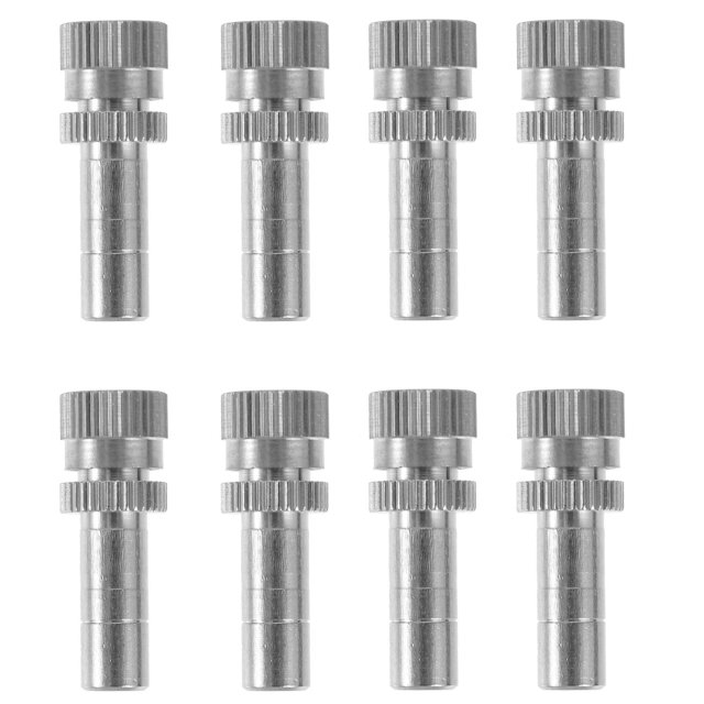 YSNOOWE 15 Pcs Buse de Brumisation pour Pulvérisateurs 1.10x0.39x0.39 Po Argent