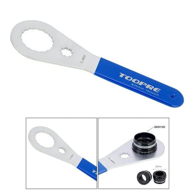 VONKY Solid Bike Bottom Bracket Wrench Alloy 16Notch Removing Spanner