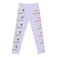thumbnail image 5 of Jamsmile Toddler Girls Leggings Love Heart Print Casual Stretch Holiday Full Length Little Girls Soft Basic Stretchy Leggings, 5 of 5
