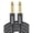 BLACK, variant on VANAUX 1/4 Inch TS Instrument Cable, 6.35mm Mono Jack, Guitar, Keyboard, Bass, Drum, Pedal, 5 Feet (1.5m)