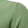 thumbnail image 5 of WREESH Men's Solid Henley Shirts Casual Short Sleeve Turndown Collar Shirt The Ultimate Solid Color Top for Everyday Style Green, 5 of 9