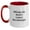 White/Red, variant on Funny Microbiologist Gifts for Him, Officially The World's Coolest Microbiologist Two Tone Coffee Mug, Best Christmas Unique Gift for Friends, Family, Coworkers