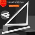 thumbnail image 3 of Foldable Large Triangle Ruler 122CM*122CM*172CM, High Precision Multi-Functional Measuring Tool for Woodworking, Drafting & Office Use, Customizable Heavy-Duty Metal/Stainless Steel/Aluminum, 3 of 6