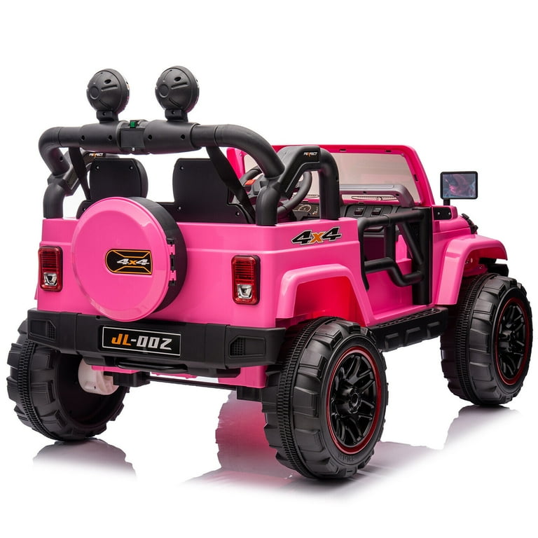 12 volt pink jeep sales