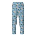 thumbnail image 2 of Disketp Rose Flowers for Teenagers' Pajama Pants ,Lounge Pants Teen joggers Ideal for Home, School, or Sports-XS(5-6), 2 of 6
