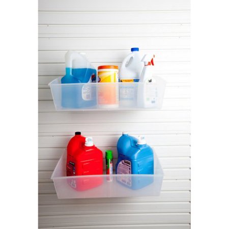 Flow Wall FBS-HB240-2C Jumbo Hard Bin 2 pack Clear